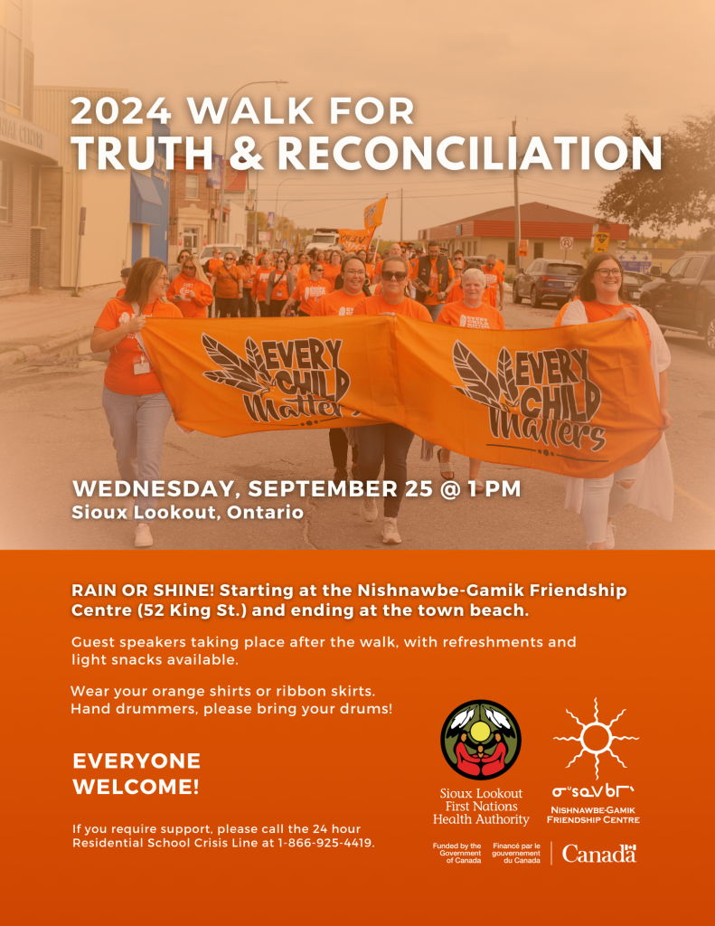 2024 Walk for Truth & Reconciliation - Wed Sept 25