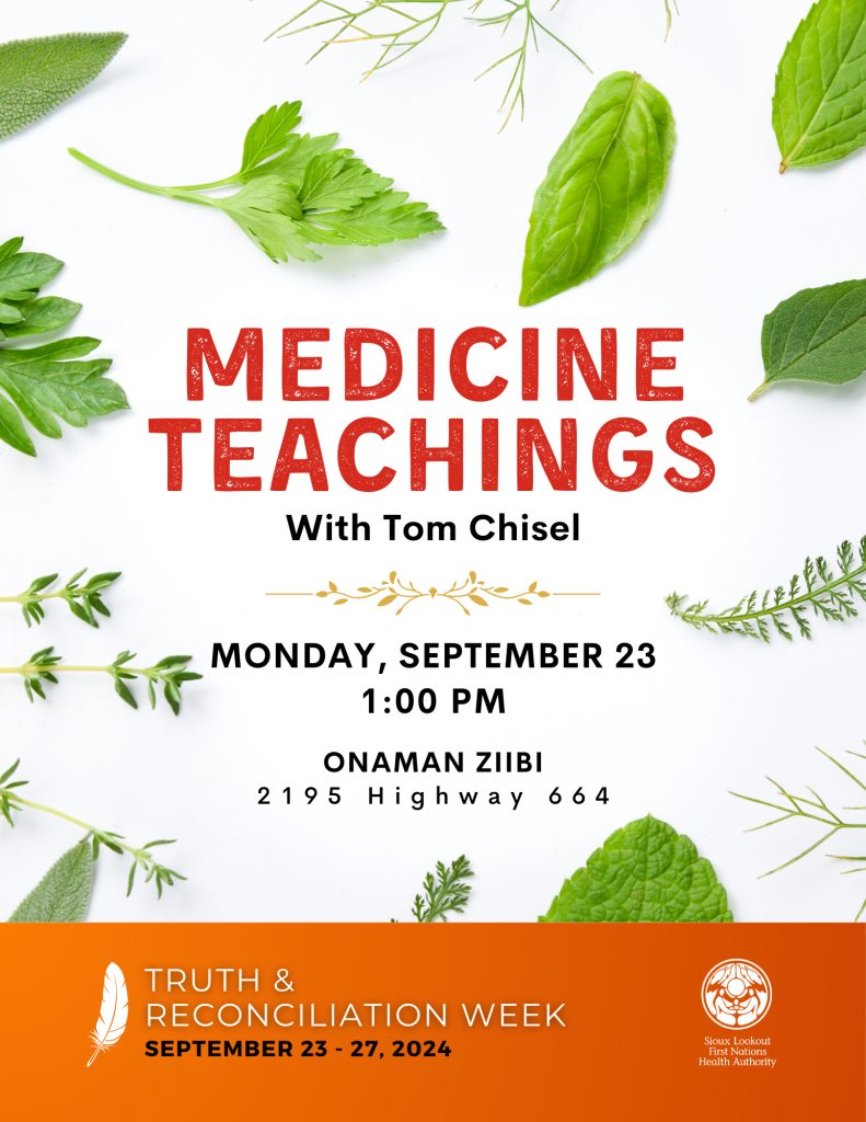 Medicine Teachings - Monday Sept 23